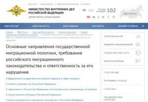 Структура главного управления по вопросам миграции