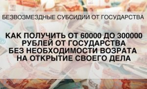 Как Получить Деньги На Открытие Бизнеса От Государства Безвозмездно 2020