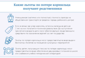 Потеря Кормильца Льготы Москва